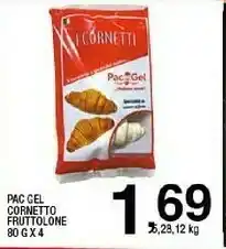 Sigma I cornetti pac gel cornetto fruttolone offerta