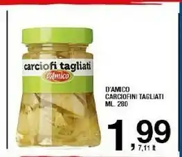 Sigma Carciofini tagliati 280 ml offerta