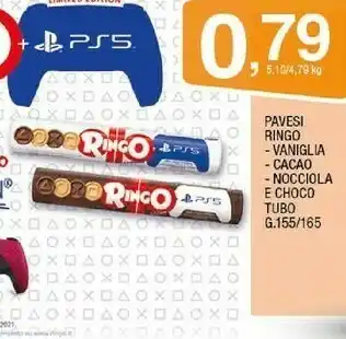 Sigma Ringo nocciola e choco 155 g(ml) offerta