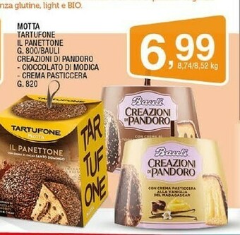 Sigma Tartufone pandoro tartufato 750 g(ml) offerta