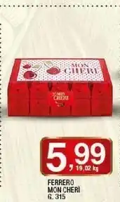 Sigma Mon chéri 315 g(ml) offerta