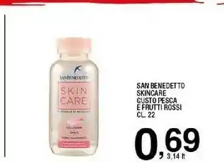 Sigma Skincare gusto pesca e frutti rossi cl 22 offerta