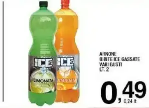 Sigma Bibite ice gassate vari gusti lt 2 offerta