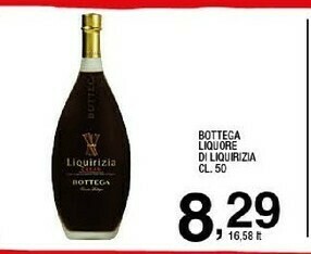 Sigma Bottega liquore di liquirizia offerta