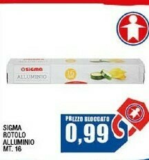 Sigma Sigma rotolo alluminio offerta