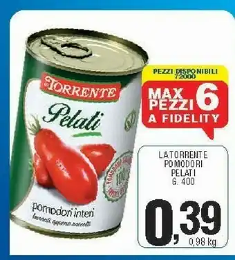 Sigma Pomodori pelati g. 400 offerta