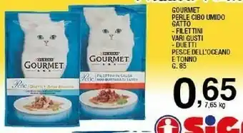 Sigma Gourmet perle 85 g offerta