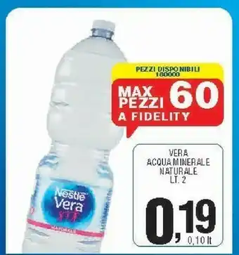 Sigma Nestlè vera - acqua minerale naturale offerta
