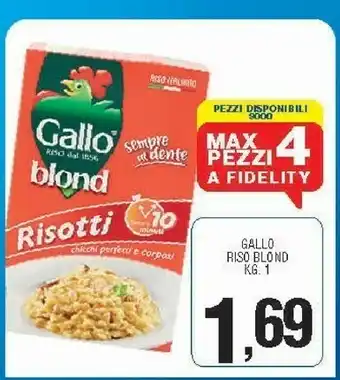 Sigma Riso blond kg 1 offerta