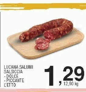 Sigma Salsiccia dolce/ piccante offerta