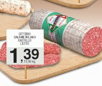 Sigma Salame milano castello offerta