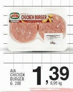 Sigma Chicken burger 200 g(ml) offerta