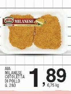 Sigma La milanese cotoletta di pollo offerta