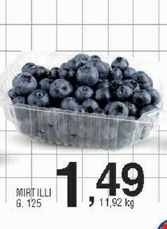 Sigma Mirtilli g 125 offerta