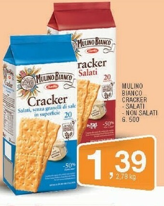 Sigma Sfoglia di grano crackers non salati 500 g(ml) offerta