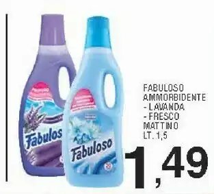 Sigma Ammorbidente lavanda/ fresco mattino offerta