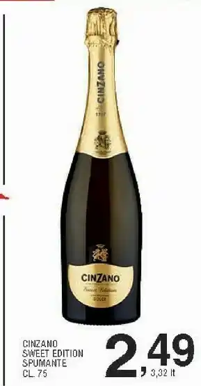 Sigma Gran spumante dolce 750 g(ml) offerta