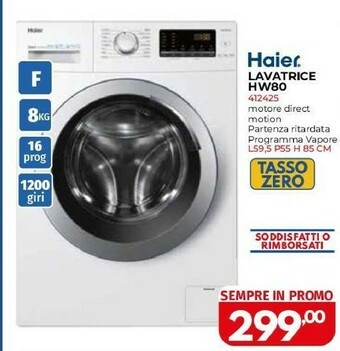 Orizzonte Lavatrice offerta