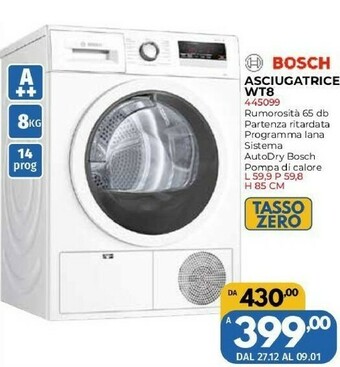 Orizzonte Asciugatrice offerta