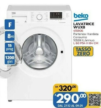 Orizzonte Lavatrice offerta
