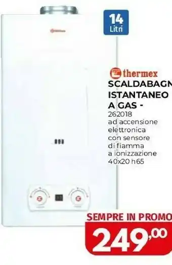 Orizzonte Scaldabagno a gas offerta
