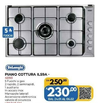 Orizzonte Piano cottura offerta
