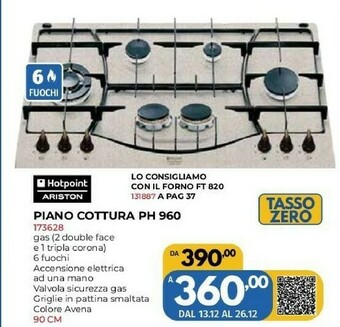 Orizzonte Piano cottura offerta