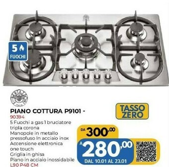 Orizzonte Piano cottura offerta