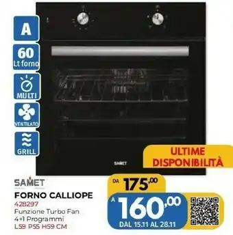 Orizzonte Forno multifunzione offerta
