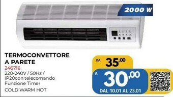 Orizzonte Termoventilatore offerta