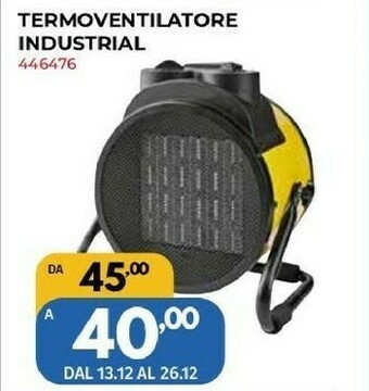 Orizzonte Termoventilatore offerta