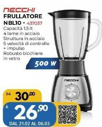 Orizzonte Frullatore offerta
