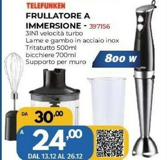 Orizzonte Frullatore offerta