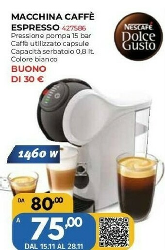 Orizzonte Macchina del caffè offerta