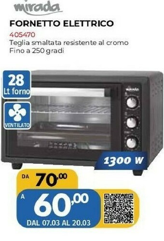 Orizzonte Forno elettrico offerta