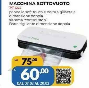 Orizzonte Macchina sottovuoto offerta