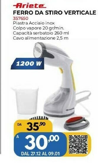 Orizzonte Ferro da stiro offerta