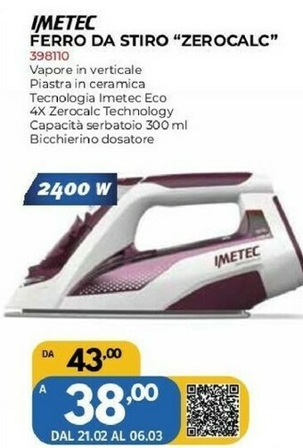 Orizzonte Ferro da stiro offerta