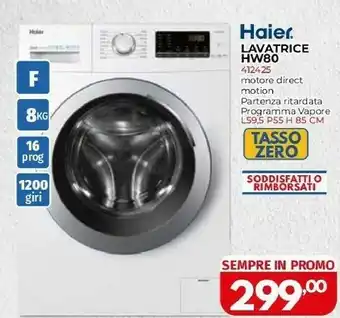 Orizzonte Lavatrice offerta