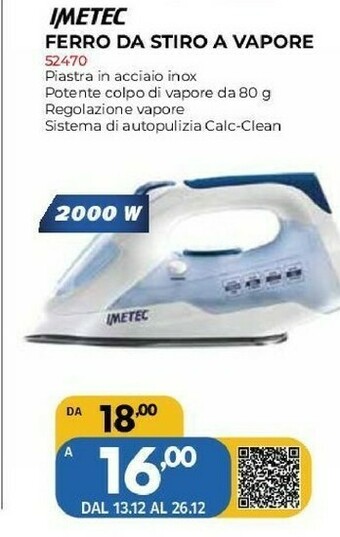 Orizzonte Ferro da stiro offerta