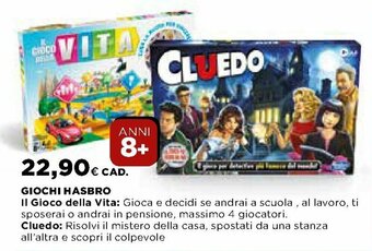 Ipercoop Giochi Hasbro offerta