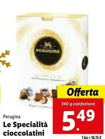 Lidl Le specialita cioccolatini offerta