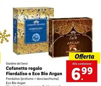 Giardino dei sensi cofanetto regalo fiordaliso