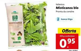 Lidl Misticanza 100 g(ml) offerta