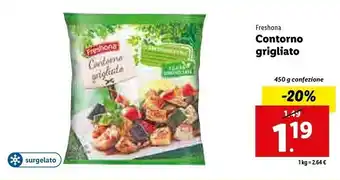 Lidl Freshona contorno grigliato offerta