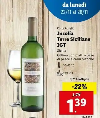 Inzolia terre siciliane igt