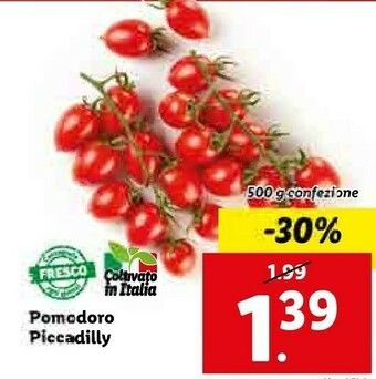 Lidl Pomodoro piccadilly offerta