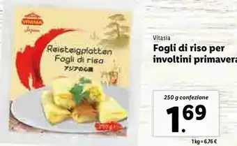 Fogli di riso per involtini primavera