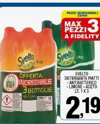 Sigma Detersivo piatti offerta