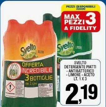 Sigma Detersivo piatti offerta